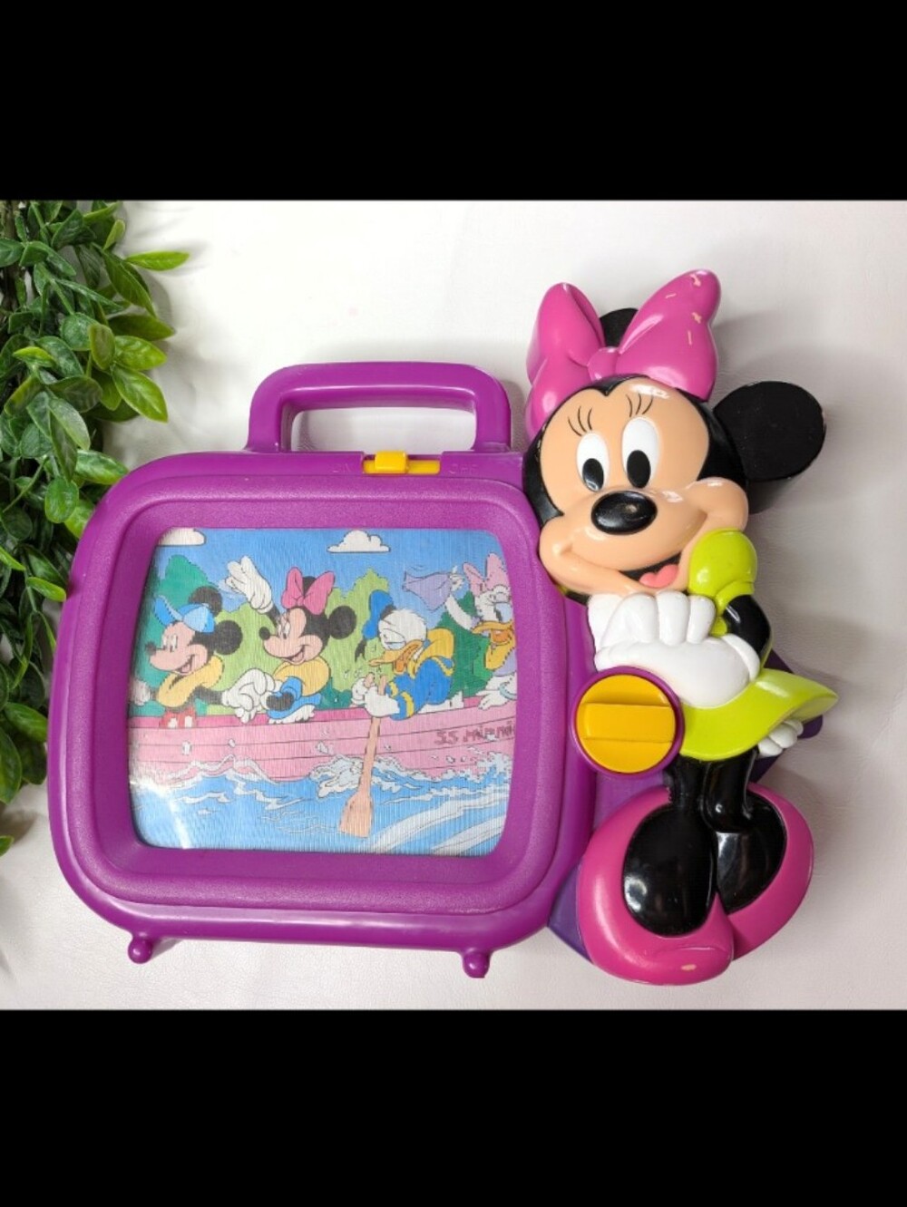 Vintage Disney  Minnie Mouse Carousel TV Toy